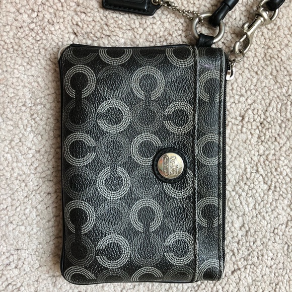 Small Coach Wristlet - Picture 1 of 3